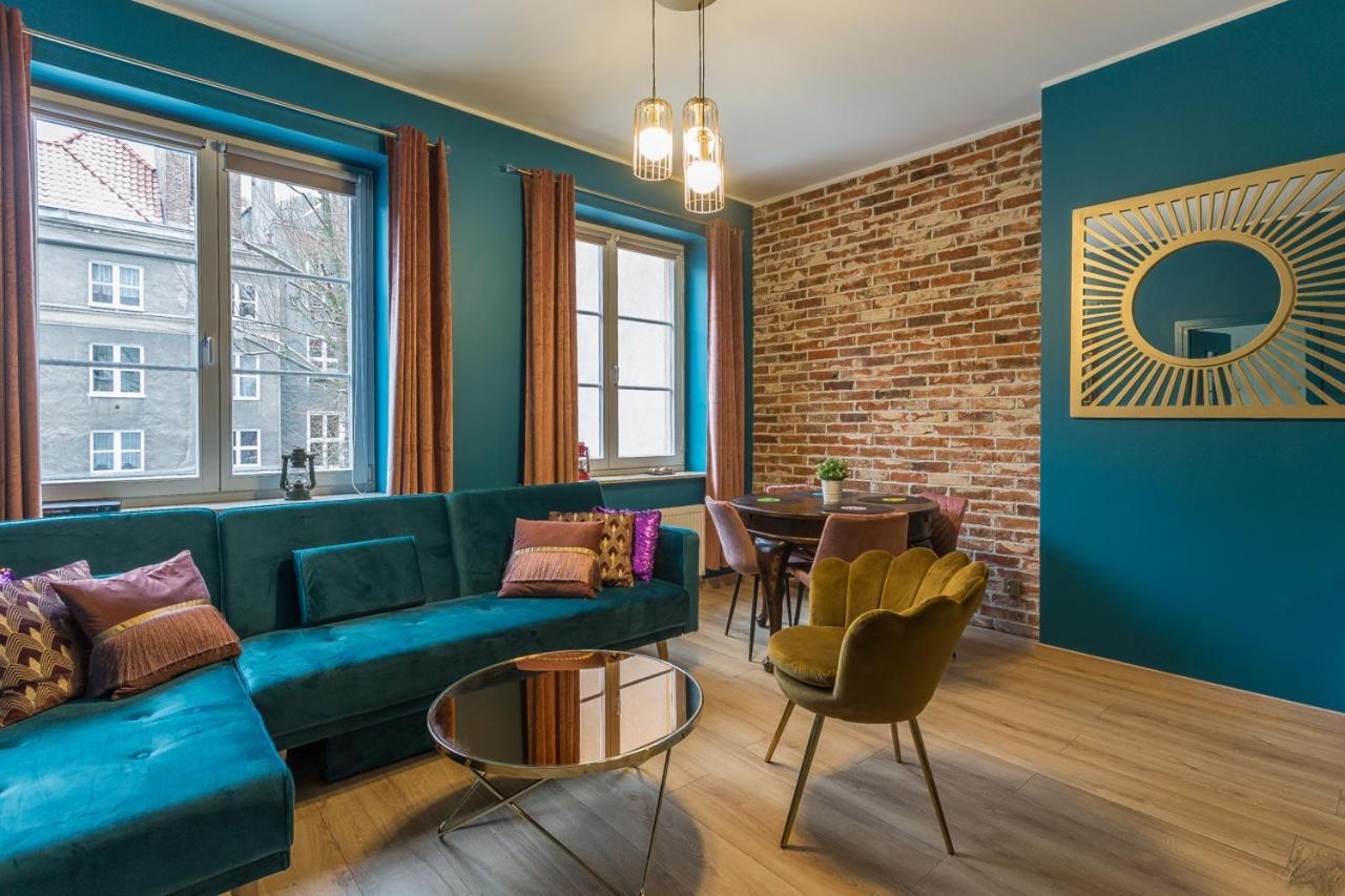 Apartament Cichy Zakatek Obok Fontanny Neptuna Гданськ Екстер'єр фото