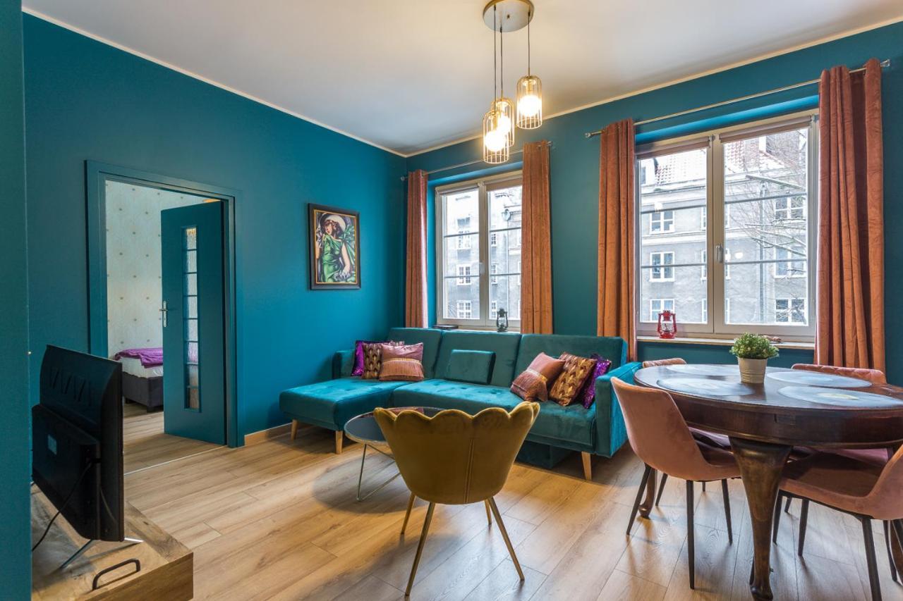 Apartament Cichy Zakatek Obok Fontanny Neptuna Гданськ Екстер'єр фото
